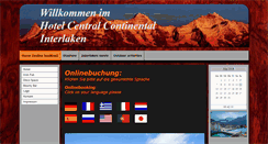 Desktop Screenshot of central-continental.com